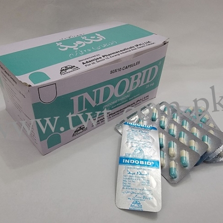 Indobid (Indomethacin) Caps 25mg
